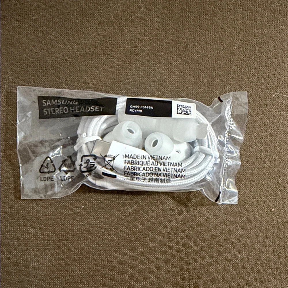 Samsung Stereo Headset in White